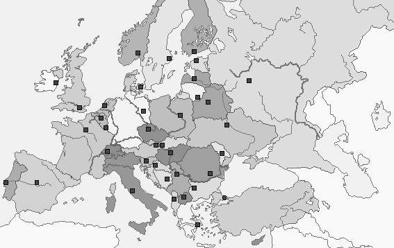 Kernwapenbases in Europa